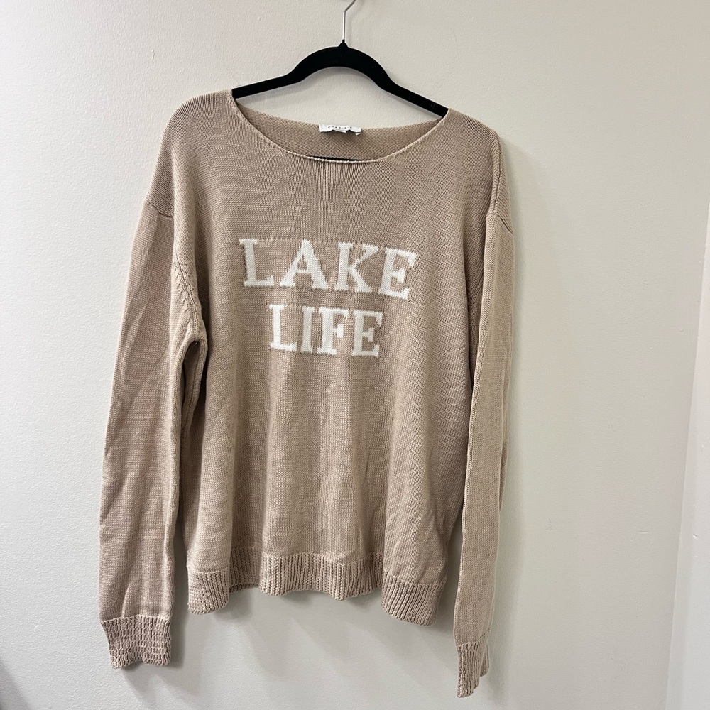 Gilli Beige Knit Sweater